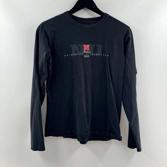 Tops - University of Nebraska Huskers Black Long Sleeve Shirt Women’s Size Small